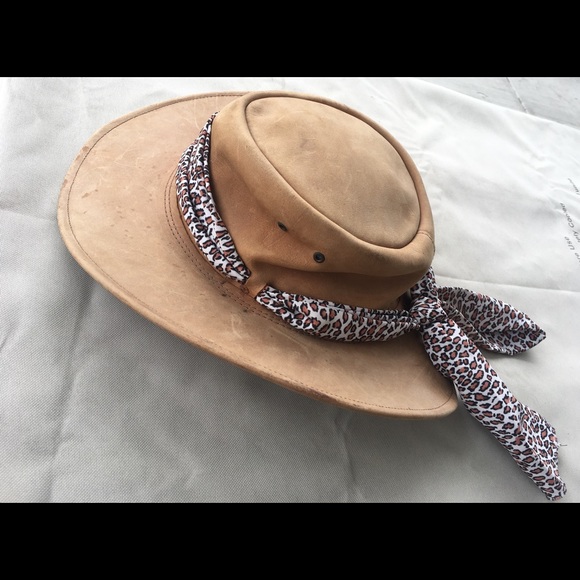 jackaroo leather hat